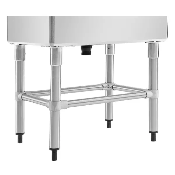 Spoeltafel | RVS | Grote Spoelbak | Achteropstand | Zelfmontage | 770x600x900/960(h)mm