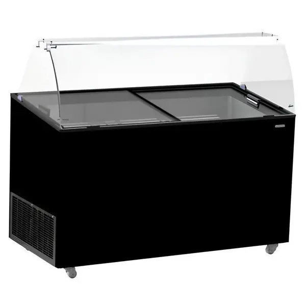 Schepijsvitrine | TENERIFE | Energiezuinig | 454L | 10x 5L | -14°C/-24°C | Statisch | Gekoelde Reserve | Wielen | 1439x727x1229(h)mm