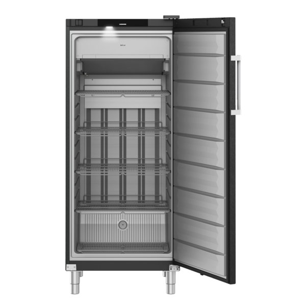 Vrieskast | PERFECTION | 472L | Zwart | -9°C/-26°C | Geforceerd | App | Temperatuur-/Deuralarm | 747x769x1818(h)mm