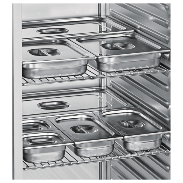 Koelkast | PROFILINE | 597L (2/1 GN) | RVS | -2°C/+15°C | Geforceerd | App | Temperatuur-/Deuralarm | 700x830x2120(h)mm