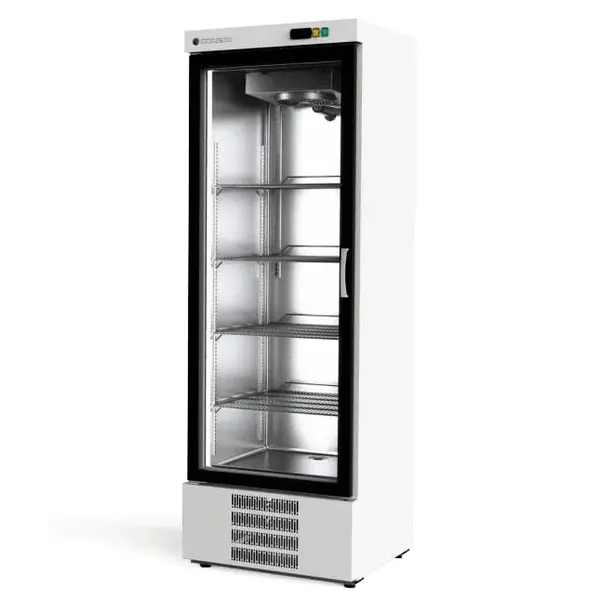 Koelkast | EBR | 505L | Wit/Zwart | -2°C/+8°C | Geforceerd | Temperatuur-/Deuralarm | 680x730x2040(h)mm