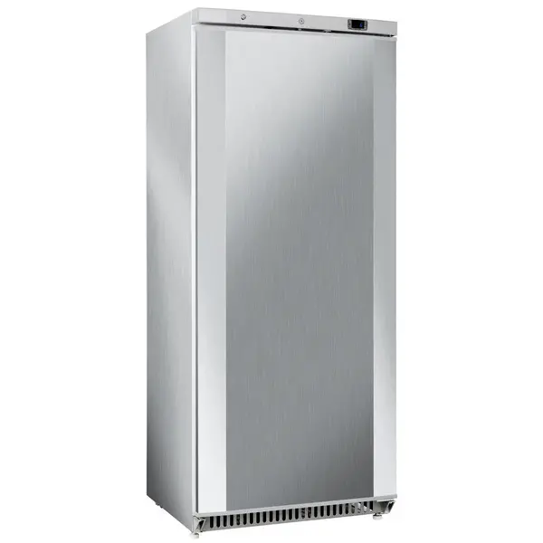 Koelkast | MAXI | Energiezuinig | 446L | RVS | 0°C/+8°C | Geforceerd | Wielen | 775x720x1900(h)mm