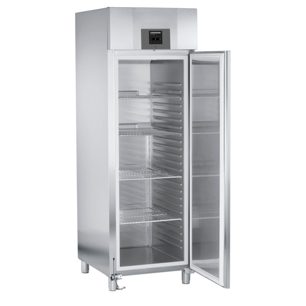 Koelkast | PROFIPREMIUMLINE | Energiezuinig | 597L (2/1 GN) | RVS | -2°C/+15°C | Geforceerd | Temperatuuralarm + App | 700x830x2120(h)mm
