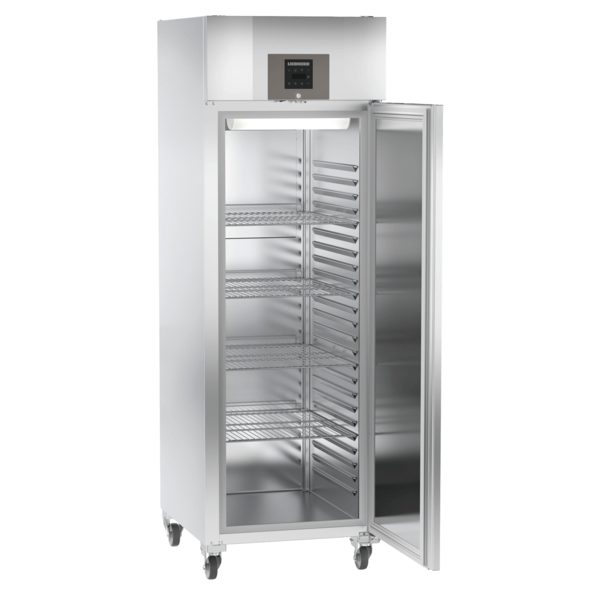 Koelkast | PROFILINE | 597L (2/1 GN) | RVS | -2°C/+15°C | Geforceerd | Temperatuuralarm + App | Wielen | 700x830x2162(h)mm