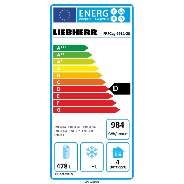 Koelkast | PERFECTION | 688L (2/1 GN) | RVS | +1°C/+15°C | Geforceerd | App | Temperatuur-/Deuralarm | Vochtigheid Instelbaar | 747x769x2018(h)mm