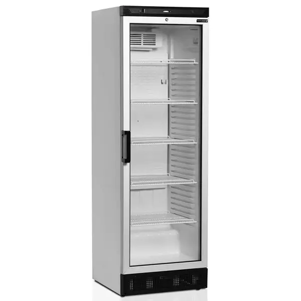 Drankenkoeling | SERIE FS | 372L | Wit/Zwart | +2°C/+10°C | Statisch + Ventilator | Wielen | 595x640x1840(h)mm