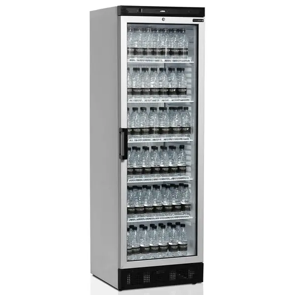 Drankenkoeling | SERIE FS | 372L | Wit/Zwart | +2°C/+10°C | Statisch + Ventilator | Wielen | 595x640x1840(h)mm