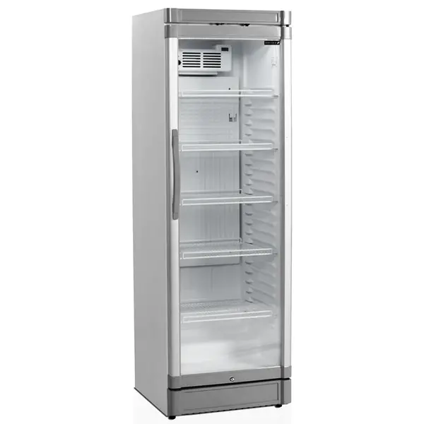 Drankenkoeling | SERIE GBC | 372L | Wit/Grijs | +2°C/+10°C | Statisch + Ventilator | Wielen | 595x640x1840(h)mm