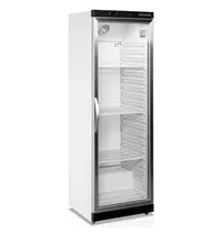 Tefcold Koelkast | SERIE U | 374L | Wit/Zwart | +2°C/+10°C | Statisch + Ventilator | Wielen | 600x585x1855(h)mm 