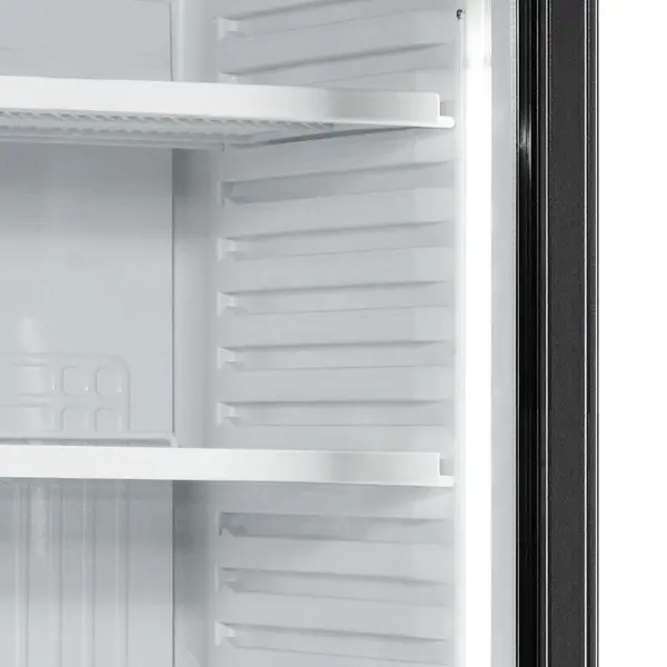 Drankenkoeling | SCU | 438L | Wit/Zwart | +2°C/+10°C | Statisch + Ventilator | Wielen | 680x655x2090(h)mm