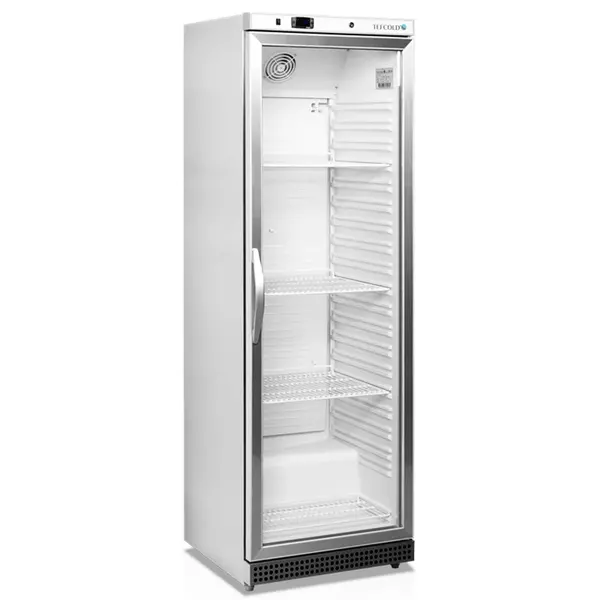 Koelkast | SERIE U | 374L | RVS | +2°C/+10°C | Statisch + Ventilator | Wielen | 600x585x1855(h)mm