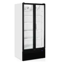 Tefcold Koelkast | SERIE FS | 707L | Wit/Zwart | +2°C/+10°C | Geforceerd | Draaideuren | Wielen | 890x740x1990(h)mm 