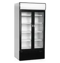 Tefcold Koelkast | SERIE FSC | 796L | Wit/Zwart | +2°C/+10°C | Geforceerd | Draaideuren | Wielen | 1000x790x2000(h)mm 