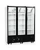 Tefcold Koelkast | SERIE FS | 1329L | Wit/Zwart | +2°C/+10°C | Geforceerd | Draaideuren | Wielen (Geremd) | 1600x730x2073(h)mm 