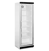 Tefcold Vrieskast | SERIE U | 400L | Wit/Zwart | -10°C/-24°C | Statisch + Ventilator | Wielen | 600x585x1855(h)mm 