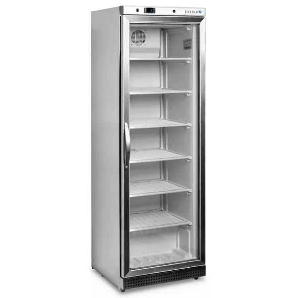 Vrieskast | SERIE U | 400L | RVS | -10°C/-24°C | Statisch + Ventilator | Wielen | 600x585x1855(h)mm