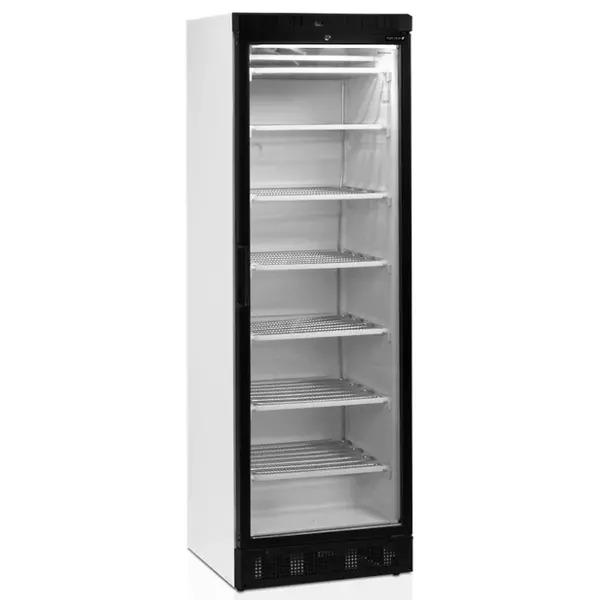 Vrieskast | SERIE UFSC | 300L | Wit/Zwart | -14°C/-24°C | Statisch | Wielen | 595x640x1840(h)mm