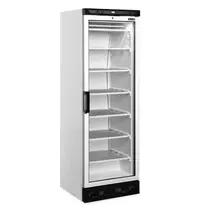 Tefcold Vrieskast | SERIE UFFS | 300L | Wit/Zwart | -14°C/-24°C | Statisch | Wielen | 595x640x1840(h)mm 