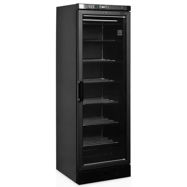 Vrieskast | SERIE UFSC | 300L | Zwart | -14°C/-24°C | Statisch | Wielen | 595x640x1840(h)mm