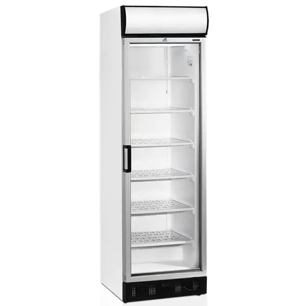 Vrieskast | SERIE UFFS | 300L | Wit/Zwart | -14°C/-24°C | Statisch | Wielen | 595x640x1980(h)mm