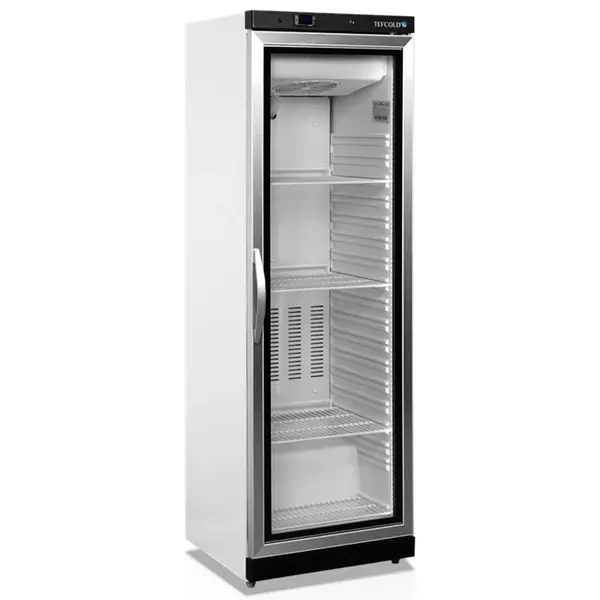 Vrieskast | SERIE U | 400L | Wit/Zwart | -10°C/-24°C | Geforceerd  | Wielen | 600x585x1855(h)mm