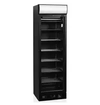 Tefcold Vrieskast | SERIE UFSC | 300L | Zwart | -14°C/-24°C | Statisch | Wielen | 595x640x1980(h)mm 