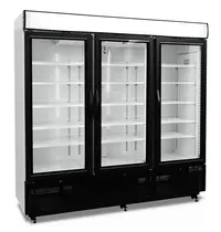Tefcold Vrieskast | SERIE NF | 1784L | Wit/Zwart | -12°C/-24°C | Geforceerd | Draaideuren | Wielen | 2057x700x2020(h)mm 