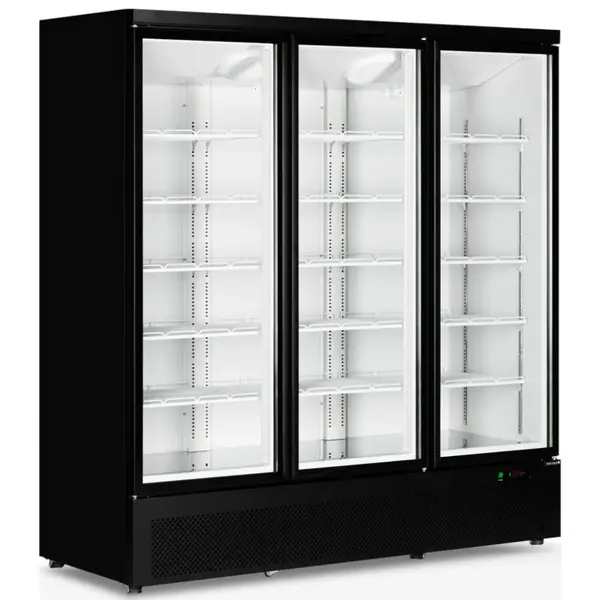 Vrieskast | ATOM MAXI | 1563L | Zwart | -18°C/-22°C | Geforceerd | Draaideuren | Wielen (Geremd) | 1880x760x2003(h)mm