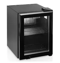 Tefcold Minibar | SERIE BC | 22L | Zwart | +2°C/+10°C | Statisch + Ventilator | 356x430x491(h)mm 