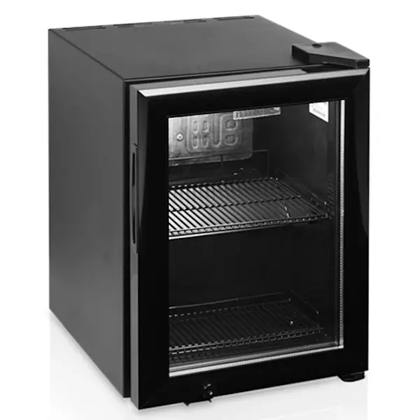 Minibar | SERIE BC | 22L | Zwart | +2°C/+10°C | Statisch + Ventilator | 356x430x491(h)mm