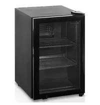 Tefcold Minibar | SERIE BC | 67L | Zwart | +2°C/+10°C | Statisch + Ventilator | 432x496x668(h)mm 