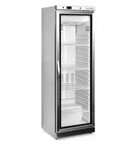 Tefcold Vrieskast | SERIE U | 400L | RVS | -10°C/-24°C | Geforceerd | Wielen | 600x585x1855(h)mm 