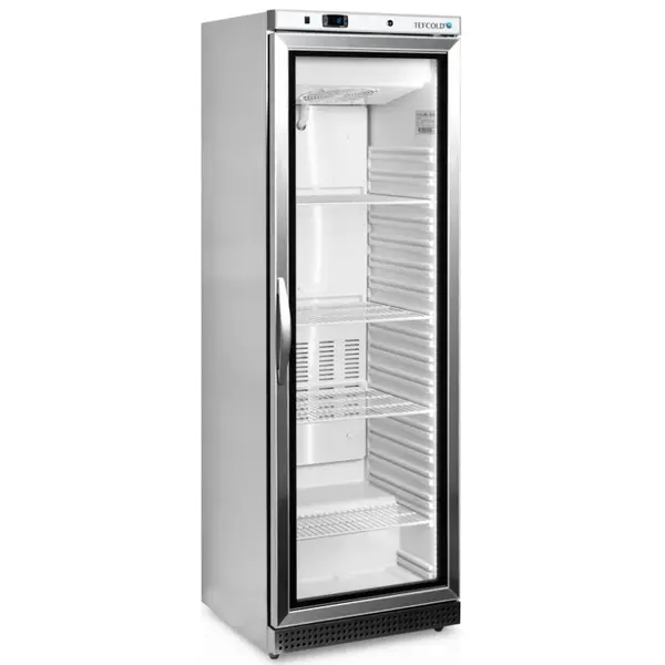 Vrieskast | SERIE U | 400L | RVS | -10°C/-24°C | Geforceerd | Wielen | 600x585x1855(h)mm