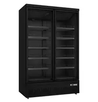 Saro Koelkast | 1081L | Zwart | +1°C/+10°C | Statisch + Ventilator | Draaideuren | Wielen (Geremd) | 1253x710x2003(h)mm 
