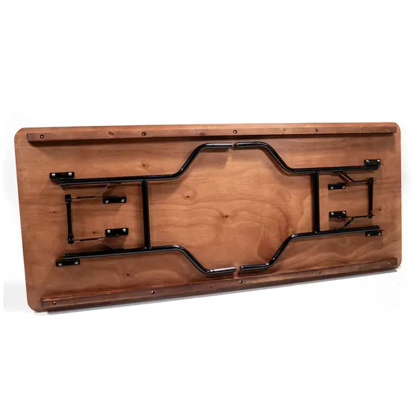 Diner Tafel Hout Recht | 2200x760x760(h)mm