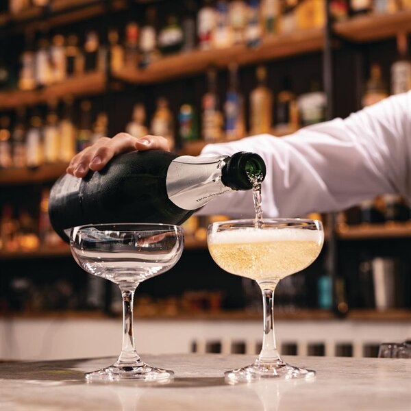 Champagneglazen | CRYSTAL BAR | Kristalglas | 20cl | 6 Stuks | Ø95x125(h)mm