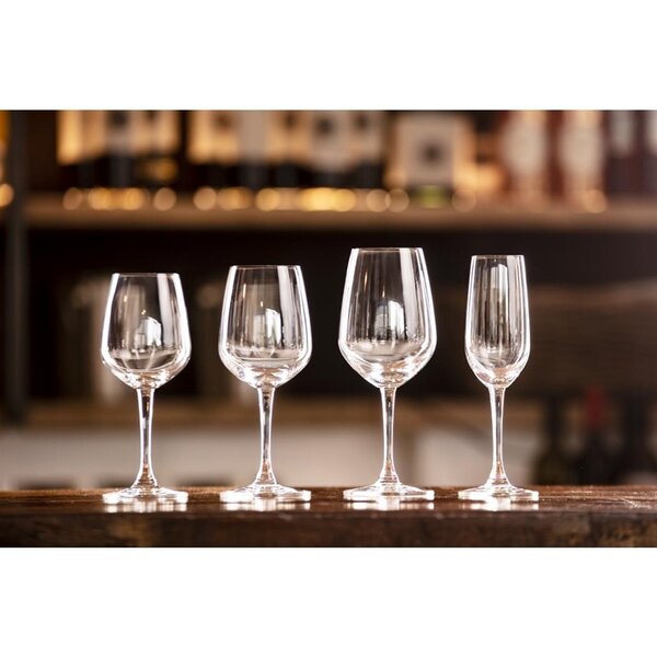 Champagneglazen | MENDOZA | Glas | 18.5cl | 6 Stuks | Ø57x210(h)mm