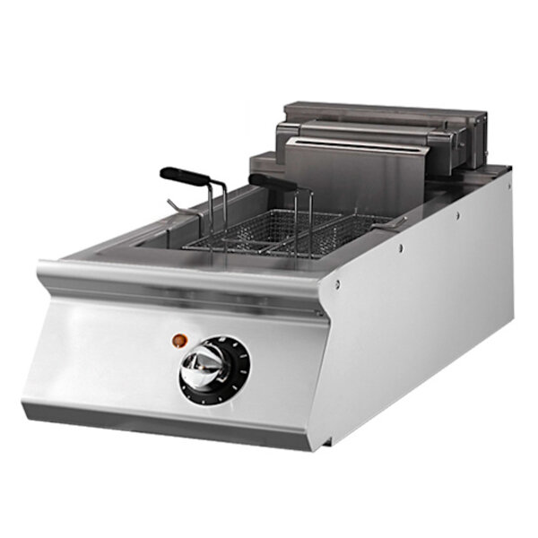 Friteuse | OUTLETMODEL | Elektrisch | 10L | 100°C/190°C | 9kW (400V) | Aftapkraan | 400x730x250(h)mm