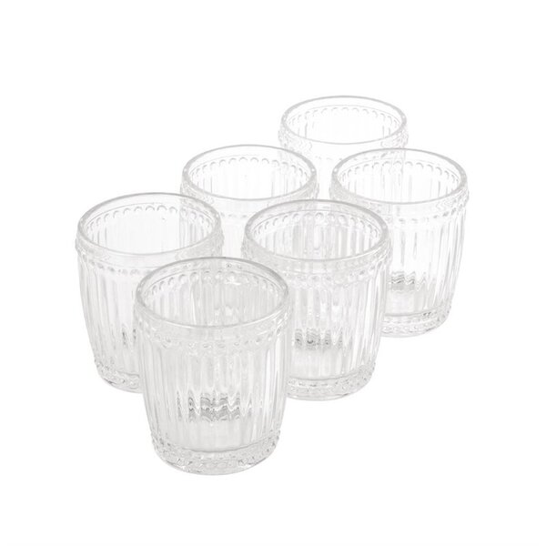 Tumblers | BAROQUE | Glas | 32.5cl | 6 Stuks | Ø84x98(h)mm