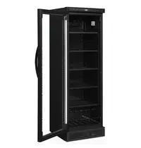 Tefcold Drankenkoeling | SERIE CEV | 372L | Zwart | +2°C/+10°C | Statisch + Ventilator | Wielen | 595x640x1840(h)mm 