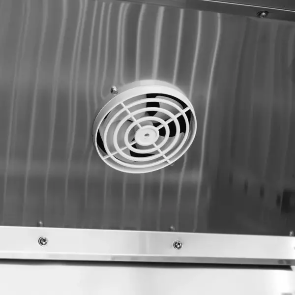 Koelkast | SNACK | 450L | RVS | -2°C/+8°C | Statisch + Ventilator | 680x700x1900(h)mm
