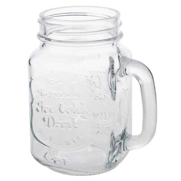 Mason Jars | Glas | 45cl | 12 Stuks | Ø67x132(h)mm