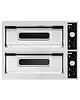Prismafood Pizzaoven | Prismafood NERO | Elektrisch | 4+4x Ø32cm | 50°C/450°C | 9.4kW (400V) | 900x870x745(h)mm 