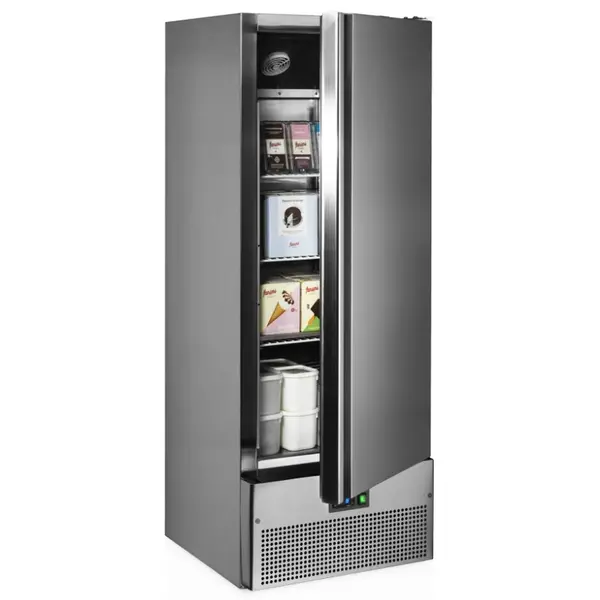 Vrieskast | SNACK | 450L | RVS | -10°C/-24°C | Statisch | 0.49kW | 680x700x1900(h)mm