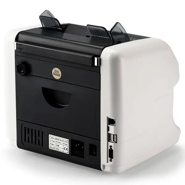 Biljettelmachine | SX-27C | 1200/min. | Invoer 500 / Opvang 300 Biljetten | Valsgelddetectie (ECB-Gecertificeerd) | Touchscreen | 240x260x230(h)mm