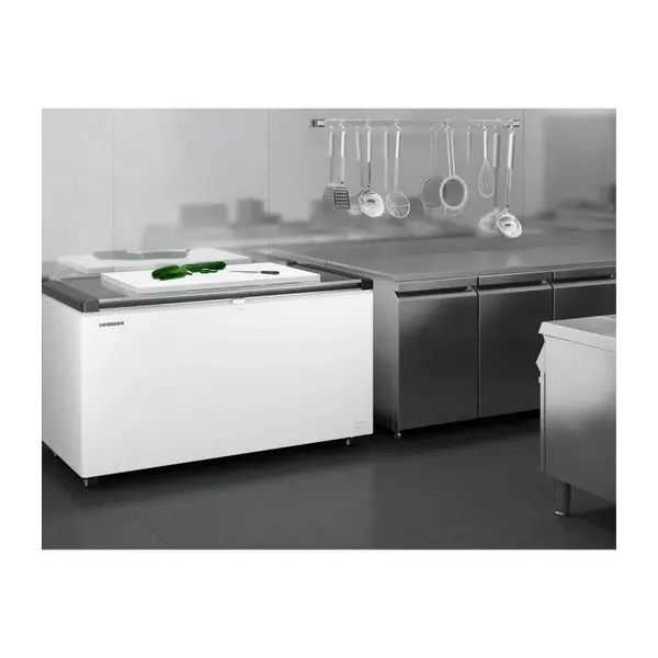 Vrieskist | EFL | 584L | Wit/RVS | -14°C/-24°C | Statisch | Klapdeksel | Lage Omgevingstemp. (Tot -15°C) | 1885x710x825(h)mm