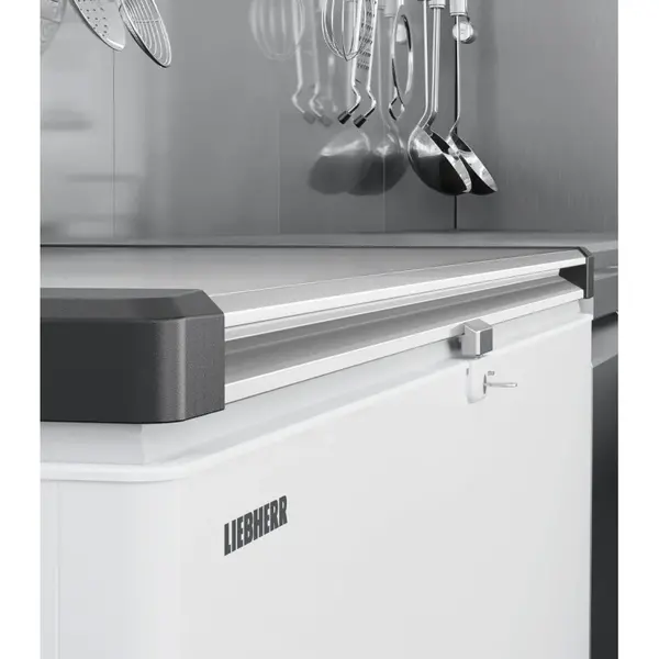 Vrieskist | EFL | 584L | Wit/RVS | -14°C/-24°C | Statisch | Klapdeksel | Lage Omgevingstemp. (Tot -15°C) | 1885x710x825(h)mm