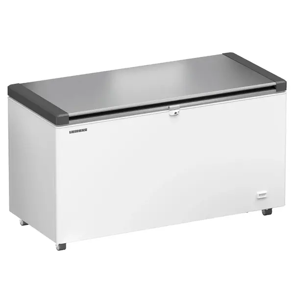 Vrieskist | EFL | 444L | Wit/RVS | -14°C/-24°C | Statisch | Klapdeksel | Lage Omgevingstemp. (Tot -15°C) | 1465x710x825(h)mm