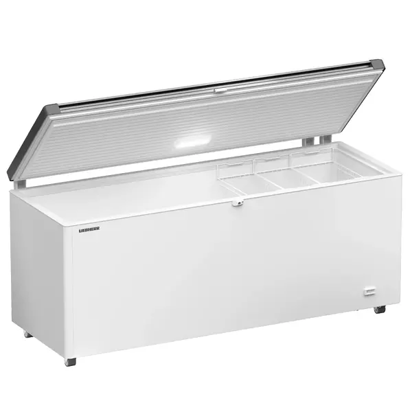 Vrieskist | EFL | 584L | Wit/RVS | -14°C/-24°C | Statisch | Klapdeksel | Lage Omgevingstemp. (Tot -15°C) | 1885x710x825(h)mm