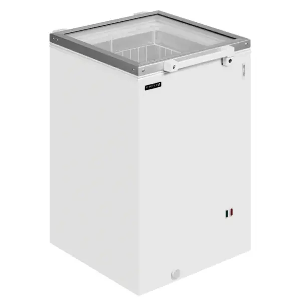 Vrieskist | 115L | Wit | -14°C/-24°C | Statisch | Klapdeksel (Vlak) | 550x630x930(h)mm
